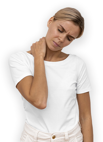 Female in pain